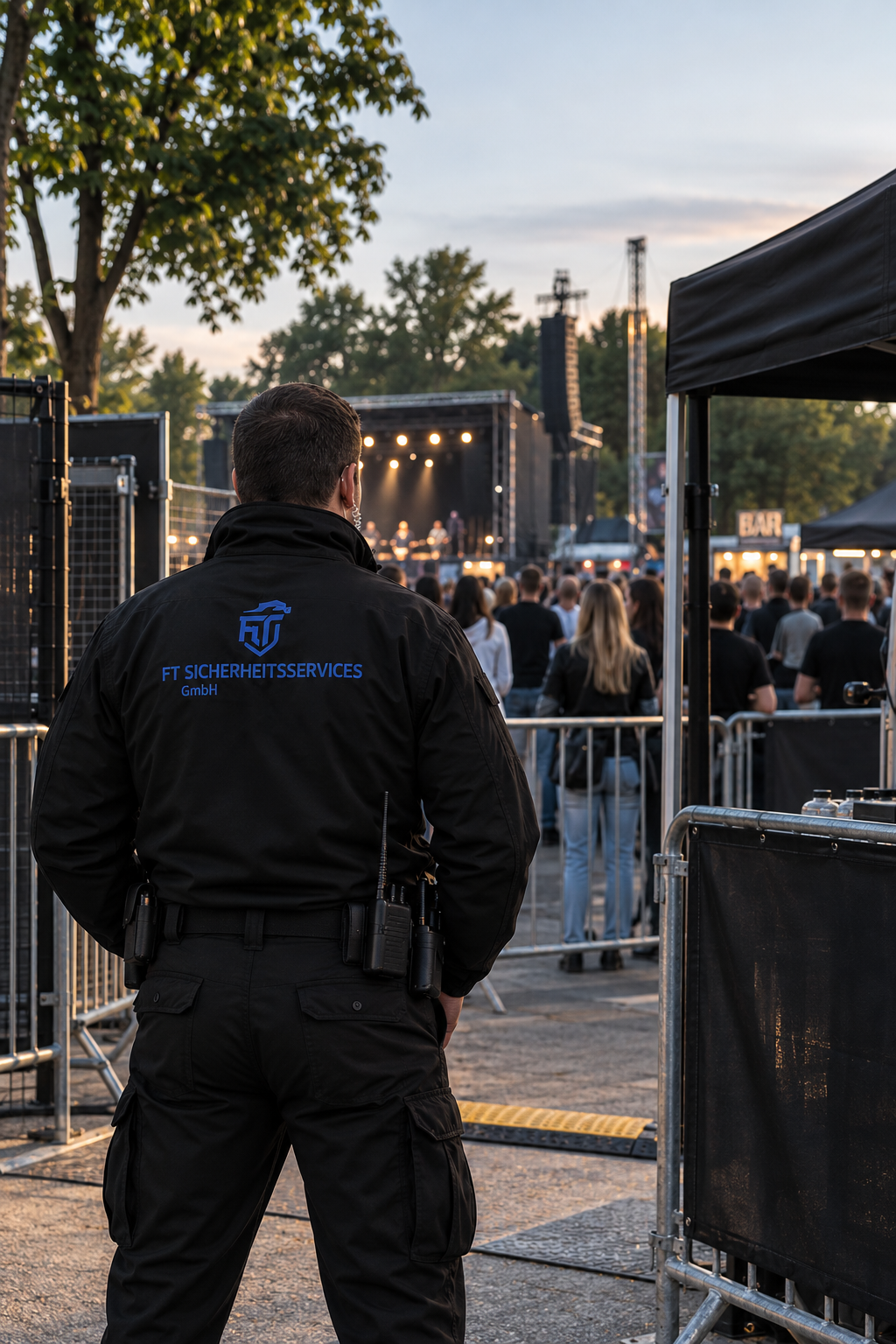 Sicherheitsdienst für Veranstaltungen