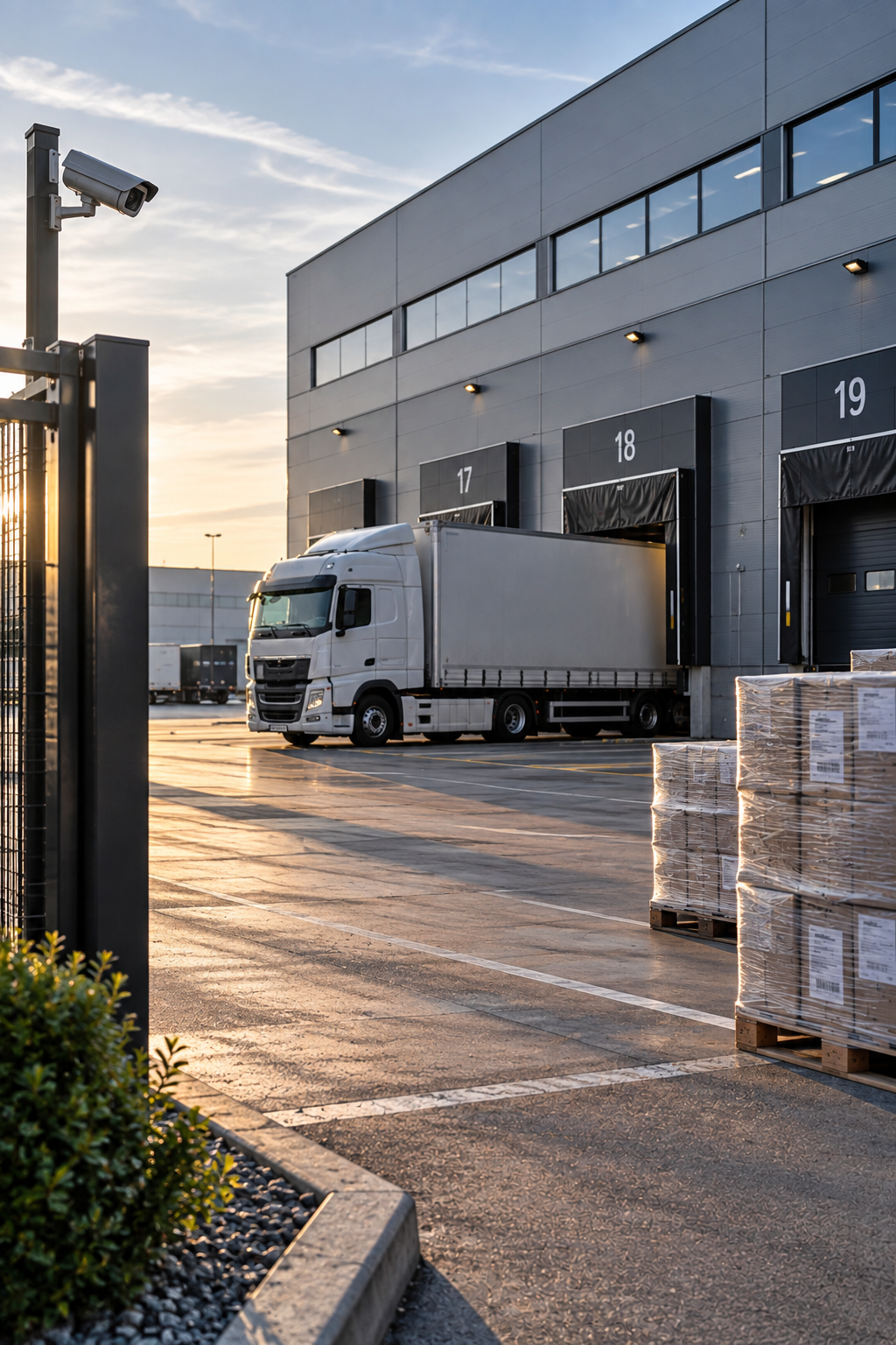 Sicherheitsdienst für Logistik und Transport