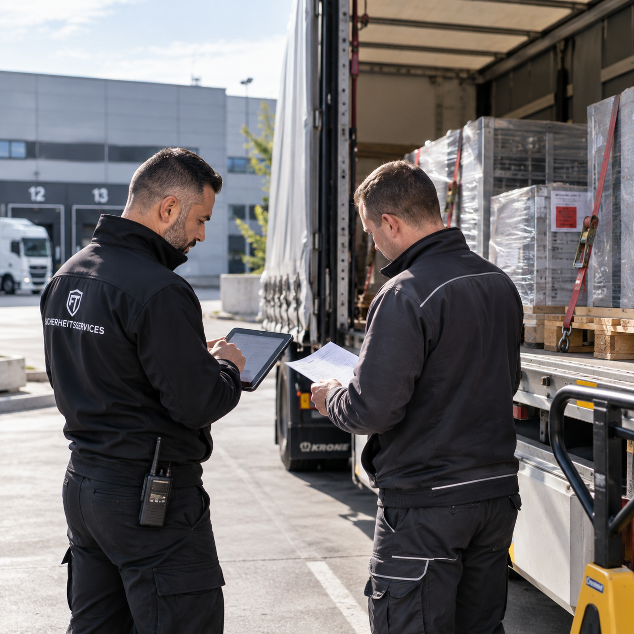 Transportbegleitung und Überwachung logistischer Abläufe