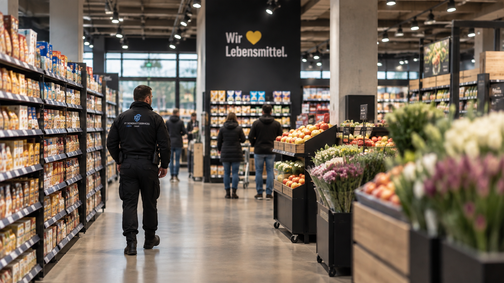Sicherheitsdienst für Einzelhandel und Filialen